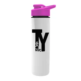 16 Oz. Slim Travel Tumbler Insulated - Drink Thru Lid (Q502722)
