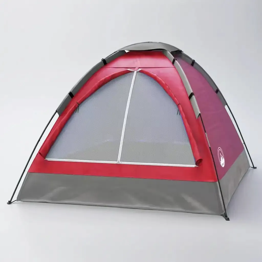 2-Person Brick Red Happy Camper Tent