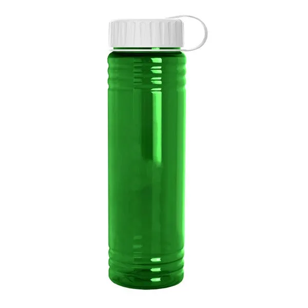 24 Oz. Slim Fit Water Bottle - Tethered Lid (Q233722)