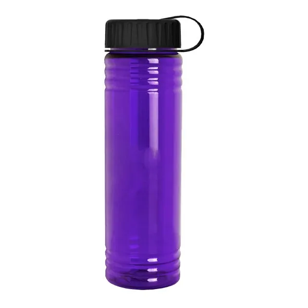 24 Oz. Slim Fit Water Bottle - Tethered Lid (Q233722)