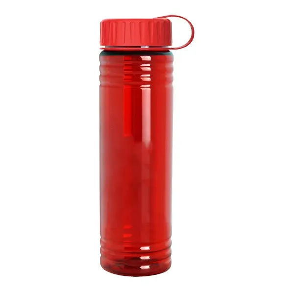 24 Oz. Slim Fit Water Bottle - Tethered Lid (Q233722)