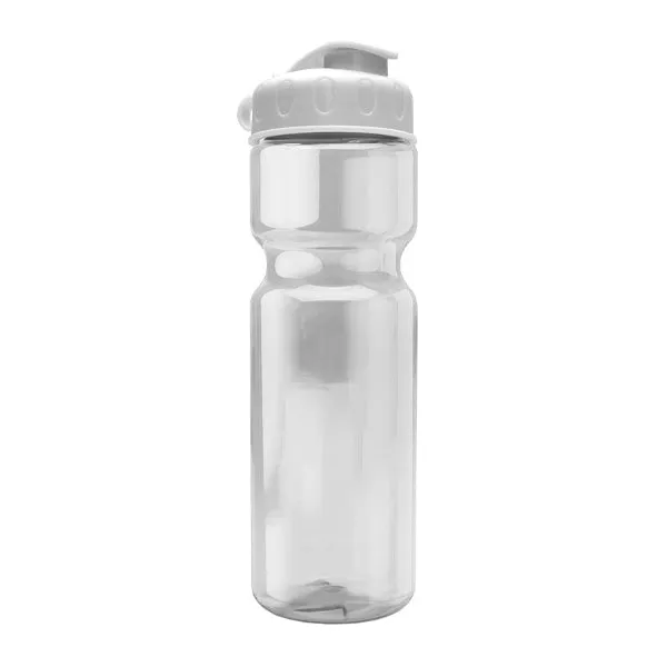 28 Oz. Champion Trans. Bottle - Flip Lid (Q643722)