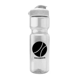 28 Oz. Champion Trans. Bottle - Flip Lid (Q643722)