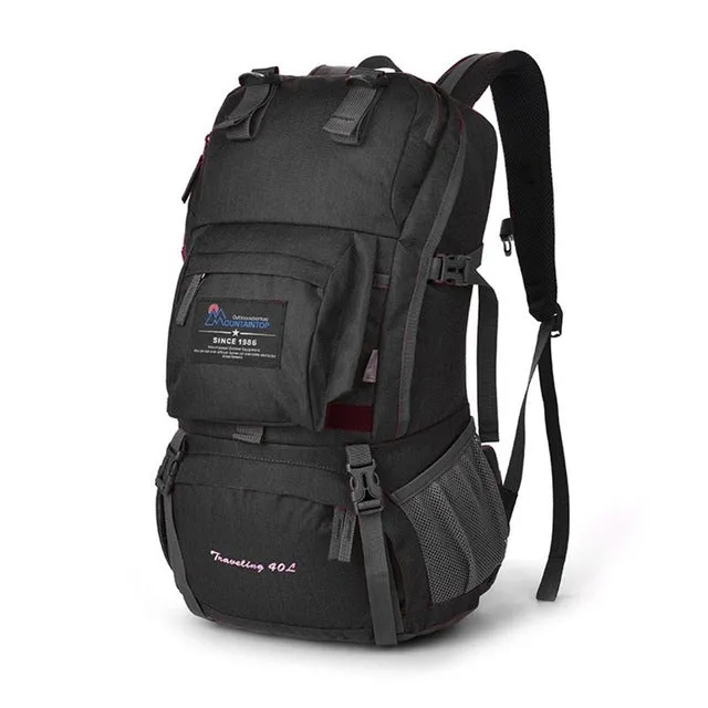 40L Internal Frame Climbing Bag Waterproof with Rain Cover