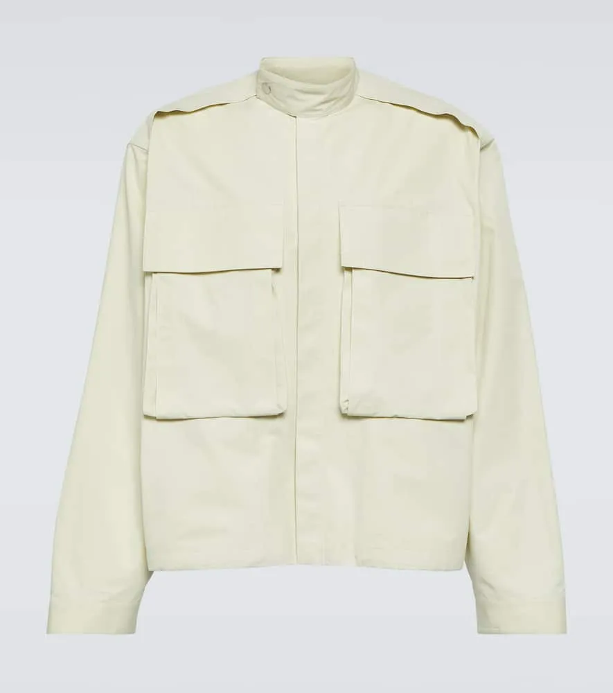 Jil Sander Oversized cotton jacket