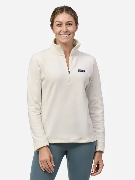 PATAGONIA WOMEN'S MICRO D 1/4 ZIP FLEECE