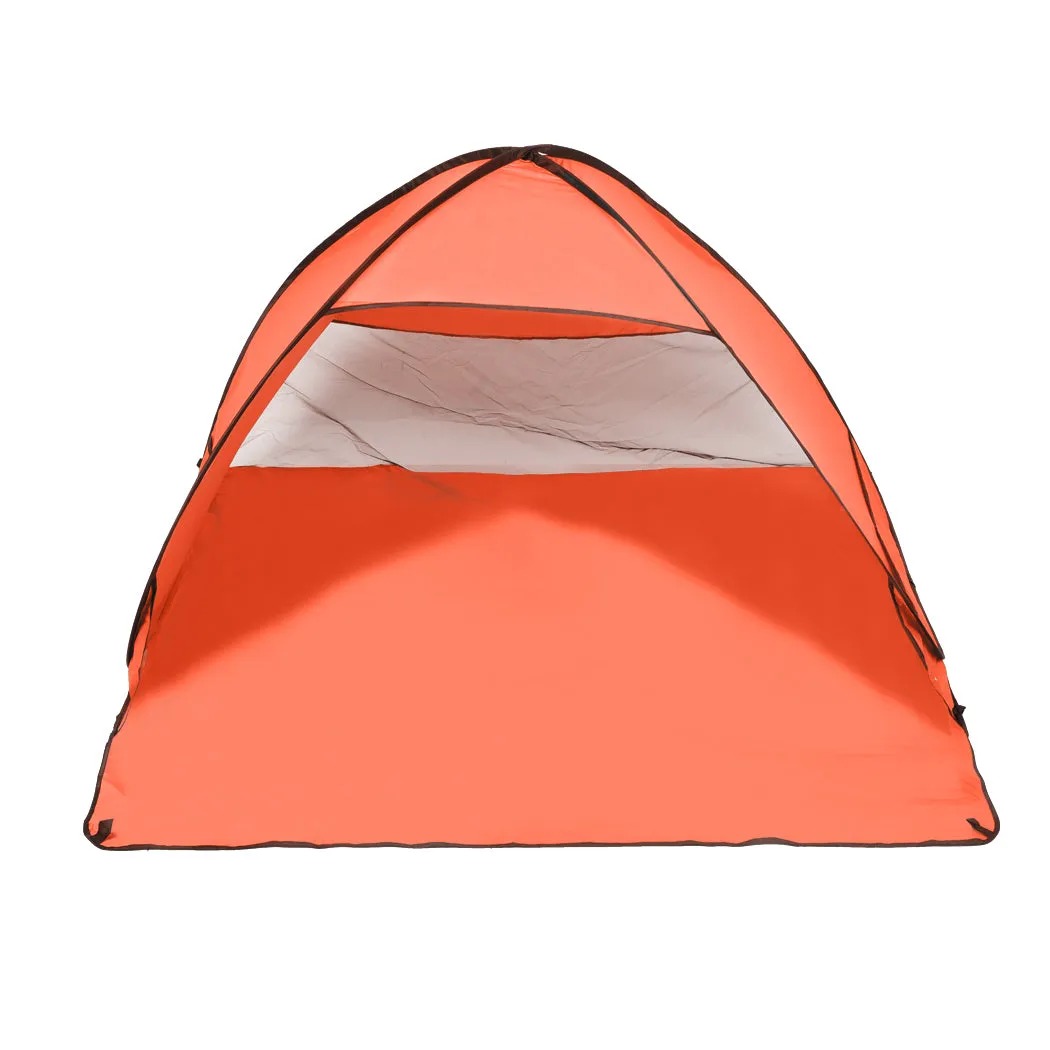 Pop-Up Beach Tent, Portable 2-Person Shelter Shade