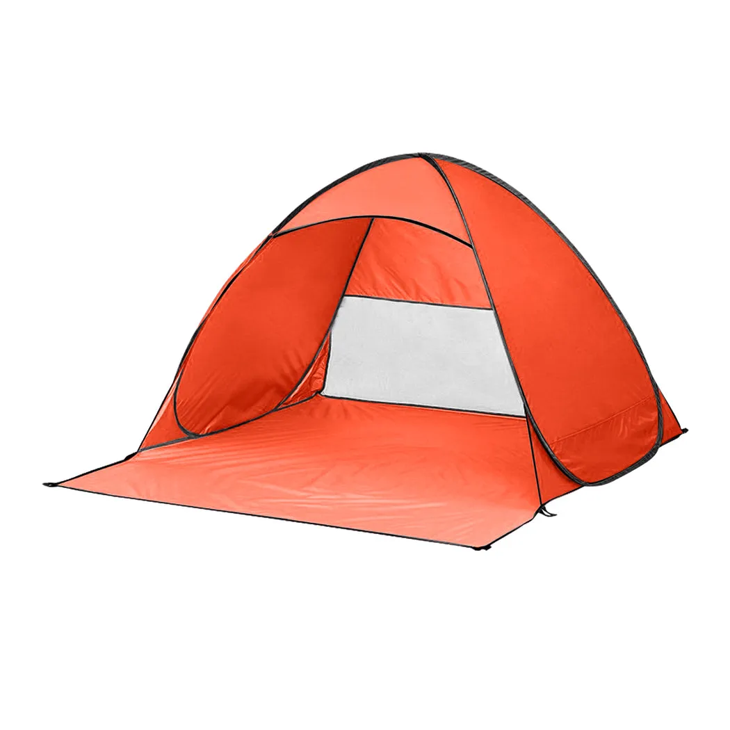 Pop-Up Beach Tent, Portable 2-Person Shelter Shade