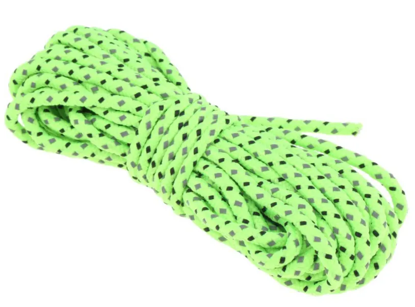 Reflective Nylon Line Cord Tent Rope Umbrella Paracord Rescue Ropes 10m