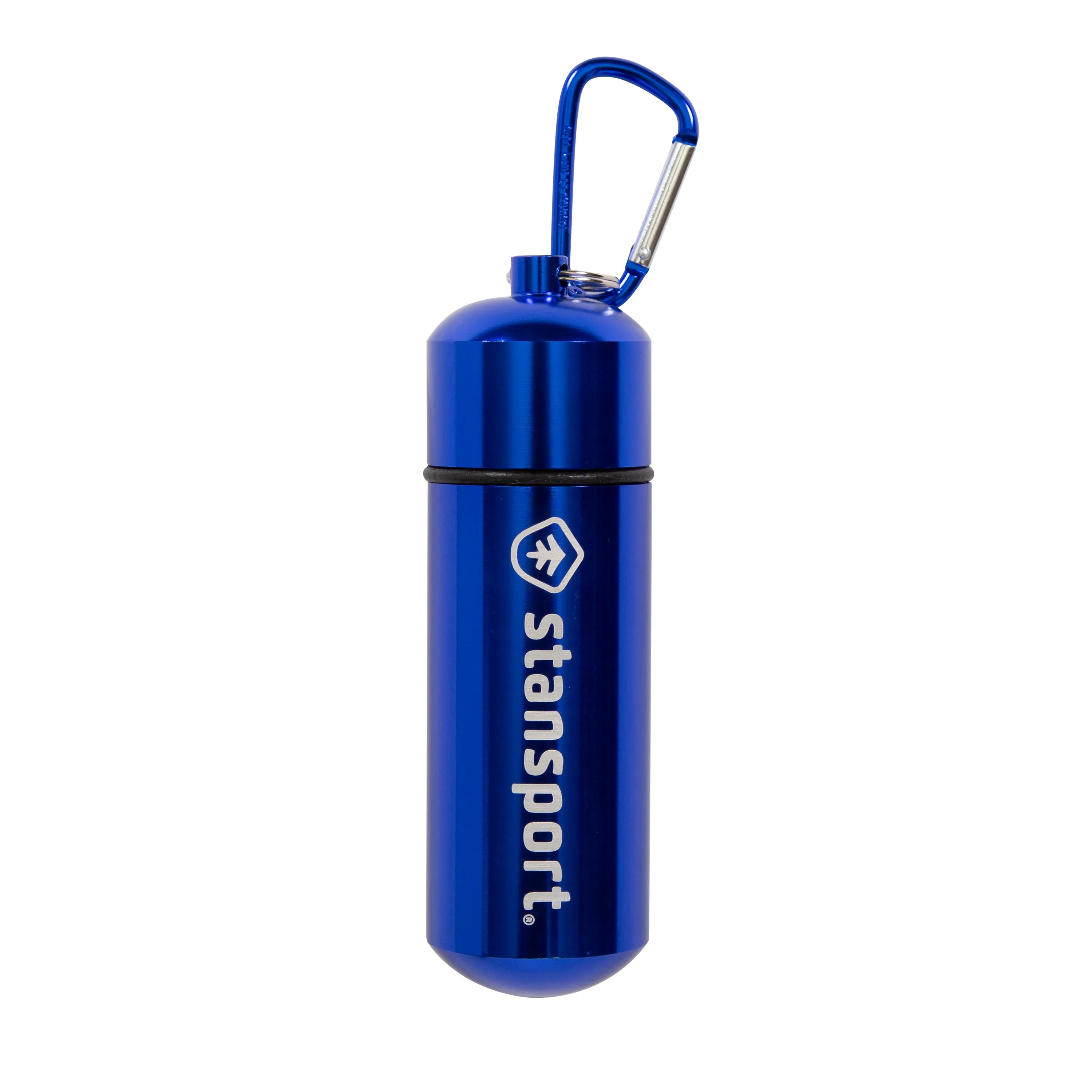 Stansport Aluminum Container Capsule-Xl-Blue, Green And Silver Asst