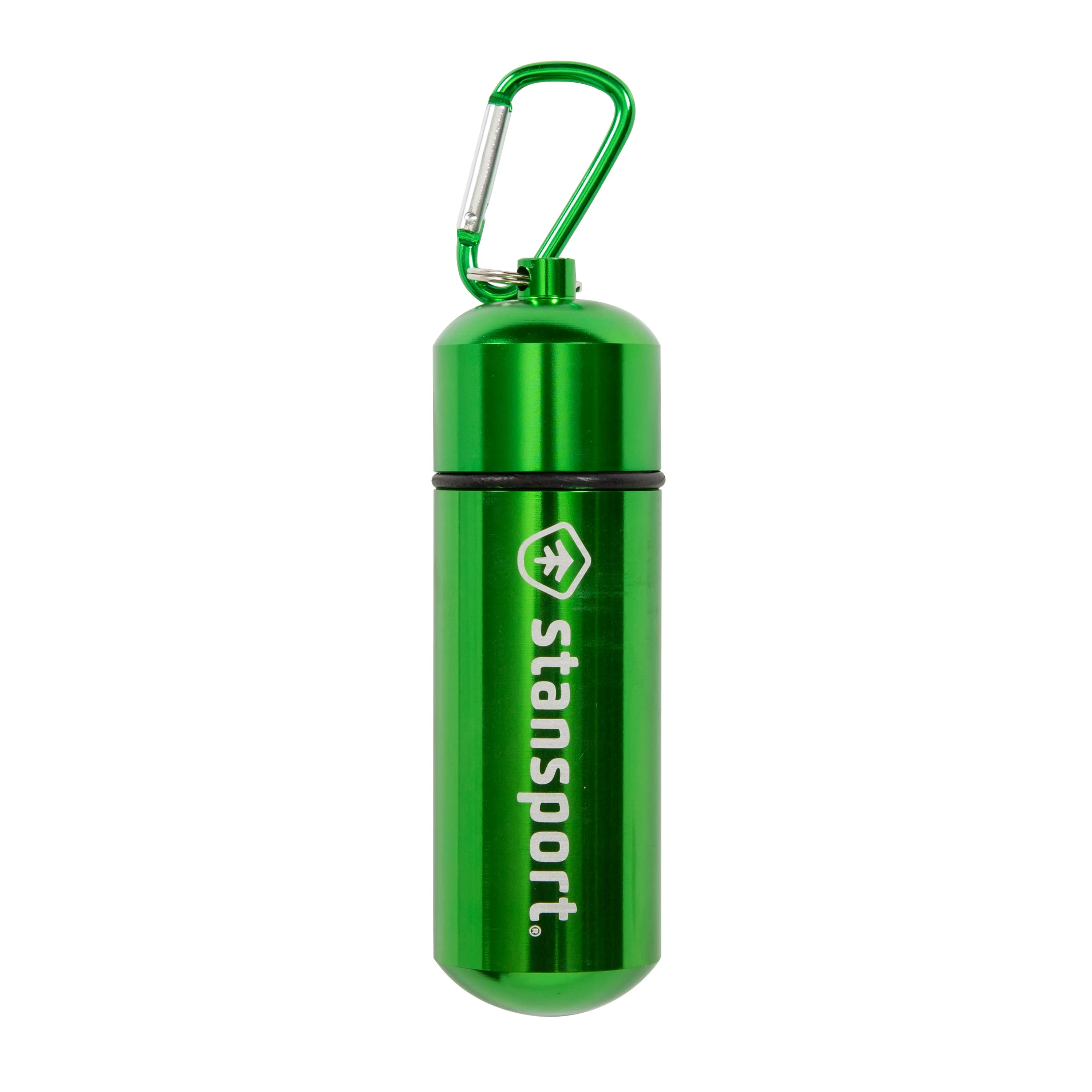 Stansport Aluminum Container Capsule-Xl-Blue, Green And Silver Asst
