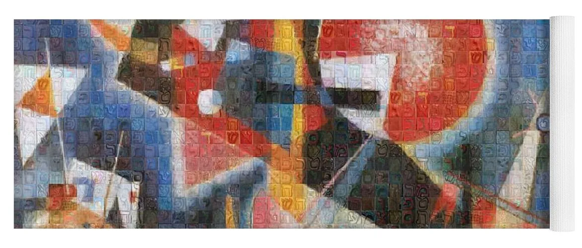 Tribute to Kandinsky - 3  - Yoga Mat