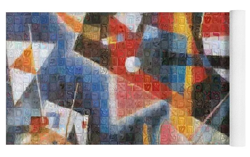 Tribute to Kandinsky - 3  - Yoga Mat