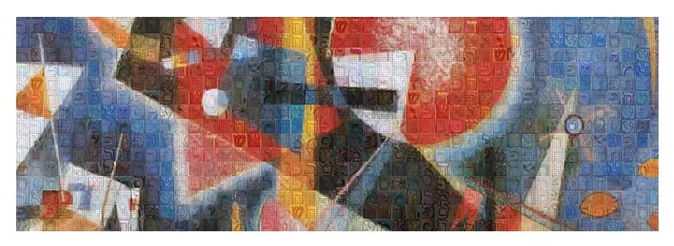 Tribute to Kandinsky - 3  - Yoga Mat