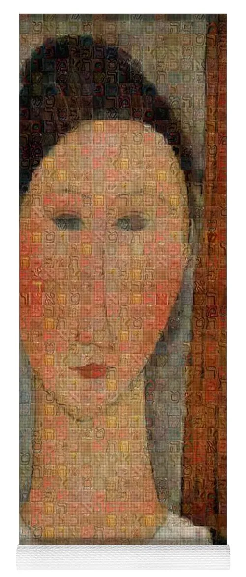 Tribute to Modigliani - 6 - Yoga Mat