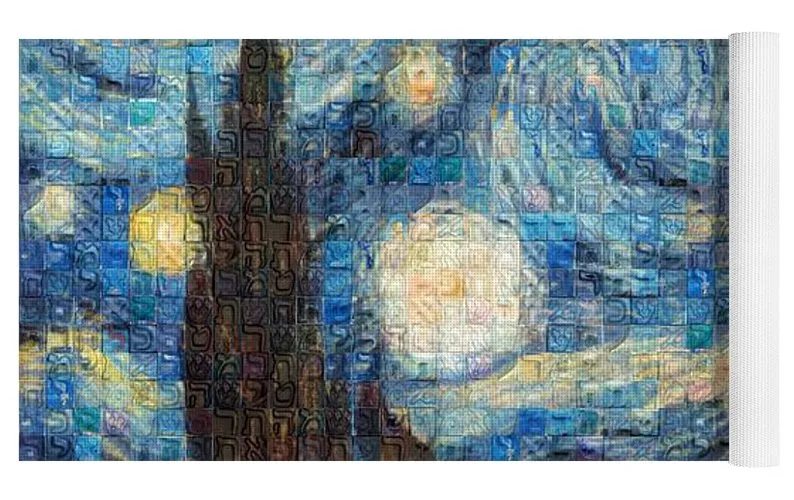 Tribute to Van Gogh - 3 - Yoga Mat