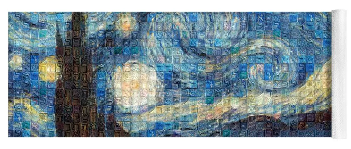 Tribute to Van Gogh - 3 - Yoga Mat