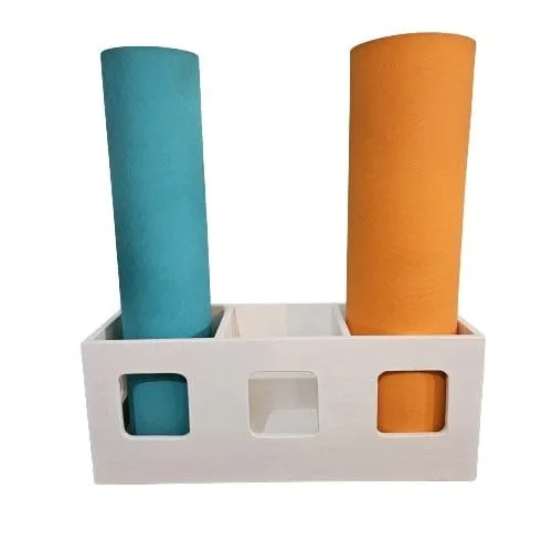 Yoga Mat Stand - Spacious Floor Standing Stand - Fitness Equipment Organizer