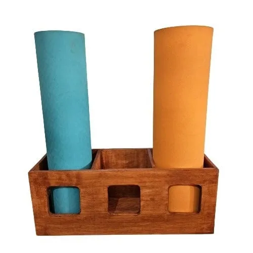 Yoga Mat Stand - Spacious Floor Standing Stand - Fitness Equipment Organizer